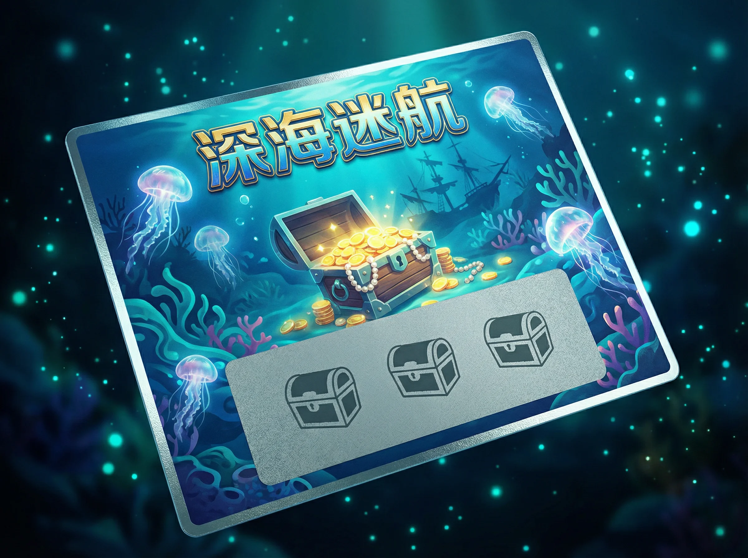深海迷航·海神版刮刮乐卡片 - 彩票平台